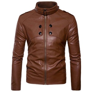 Fashion <b>Men</b> Black <b>Leather</b> <b>Jacket</b> <b>men</b> <b>Leather</b> <b>Jackets</b> Good Quality And Comforetable <b>Leather</b> <b>Jacket</b> For <b>Man</b> - Product Image 6
