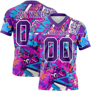 Collection de maillots de football professionnels personnalisés, maillot de match pour adulte, maillot de football américain personnalisé - Product Image 4