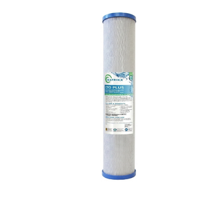 Filtre à charbon de noix de coco durable pour la réduction de la chloramine, double certification NSF et WQA, construction robuste et étanche - Product Image 1