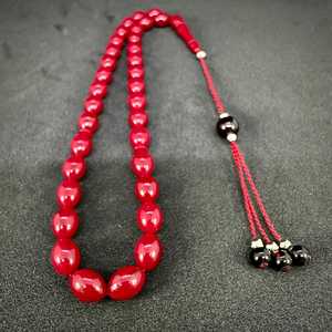 Chapelet islamique Misbaha en résine étanche fait main, Tasbih religieux, Cadeau de Ramadan et de l'Aïd, Décoration d'intérieur, Ange circulaire - Product Image 2