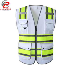 Chaleco de Seguridad Reflectante de Alta Visibilidad de Último Diseño, Chaleco de Trabajo Industrial de Alta Visibilidad, Fabricante OEM Personalizado 2026 - Product Image 4