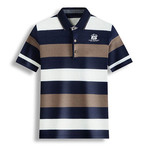 <b>Classic</b> Design Men's Solid Knitted for Shirts Short Sleeve Soft Fabric Lightweight Fit for Work Travel Daily Use - Product Image 1