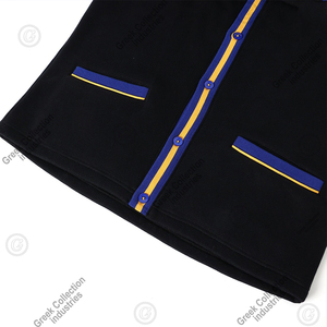 เสื้อคาร์ดิแกนอะคริลิค Sigma Gamma Rho สีสั่งทำพิเศษ ปักลาย ระบายอากาศได้ดี สำหรับชมรมนักศึกษา วิทยาลัย และมหาวิทยาลัย - Product Image 3