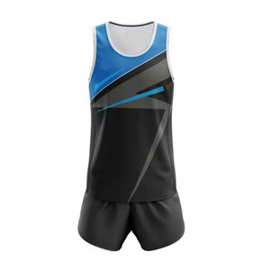 Unisex Sublimated Track Vest With Flag Print Quick Dry Athletic Sleeveless Tank <b>Top</b> For Adults All Seasons - Product Image 5