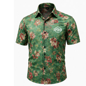Camisa Moderna con Estampado para Hombre, con Tacto de Algodón Suave, Tela Resistente y Corte Regular Cómodo para Uso Diario - Product Image 1