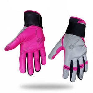 Gants de frappe de baseball professionnels en cuir de vachette véritable personnalisés SAAR INDUSTRIES, respirants, légers et durables - Product Image 1