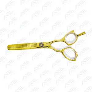 Ciseaux de coiffeur professionnels ciseaux droits ciseaux de toilettage pointe de sécurité pour Salon coupe de cheveux amincissement beauté produit de soins personnels - Product Image 2