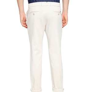 Pantalones Chinos para Hombre Hechos a Medida, Tela de Sarga de Algodón, Estilo Retro, Pantalones Chinos Formales Vintage para Hombre, Transpirables - Product Image 5