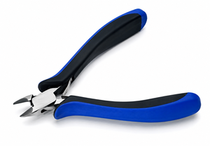 Coupe-fil ergonomique latéral avec mâchoires en carbure de tungstène, tête ovale ou conique, ZetomedPro - Product Image 2