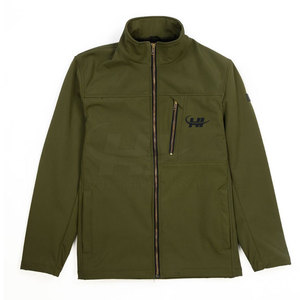 Chaqueta Softshell de Alta Calidad para Hombre, con Cuello Alto, Logotipo Frontal, Transpirable y Ecológica, para Invierno, Venta al Por Mayor - Product Image 2