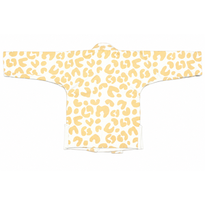 Kimono BJJ unisexe à imprimé léopard marron, coupe régulière, respirant, 100% coton/polyester, uniforme d'arts martiaux unisexe / pour enfants - Product Image 3