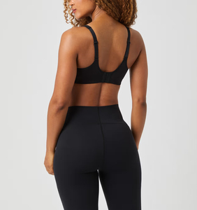 Ensemble de sport sans couture pour femmes : soutien-gorge push-up et leggings taille haute pour yoga et fitness - Product Image 2