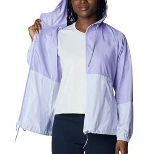 Pakistan Made Top Product <b>Women</b> Windbreaker Bomber <b>Jackets</b> Knitted Waterproof Breathable Hooded <b>Lightweight</b> Wholesale Custom - Product Image 4