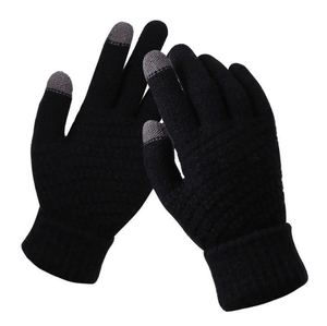 Guantes Unisex para Pantalla Táctil, Tejidos Elásticos de Acrílico/Algodón, Dedos Completos, Cálidos, Transpirables, para Deportes Diarios, Invierno, Servicio OEM - Product Image 5