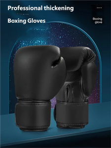 Guantes de Boxeo Juveniles de Alta Calidad con Logotipo Personalizado, Plástico Impermeable, Transpirables, con Cordones, para Competencia - Product Image 2