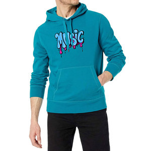 Sweat-shirt à capuche unisexe surdimensionné Econex Sports, 100% coton French Terry, rose uni, décontracté, avec poche avant, automne - Product Image 1