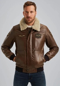 <b>Mens</b> Dark Brown Genuine <b>Leather</b> <b>Jacket</b> Premium Casual Biker Style <b>Jacket</b> - Product Image 1