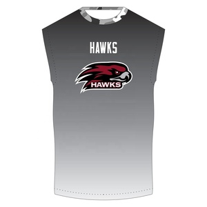 Ensemble uniforme de football américain 7v7 sublimé : débardeur sans manches et short, anti-transpiration, pour adulte unisexe - Product Image 2