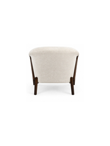Modern <b>Leather</b> Upholstered Lounge <b>Chair</b> with Solid Wood Frame Mid Century Armchair for Home Living Room Hotel Furniture - Product Image 6