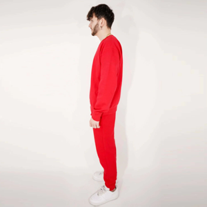 Conjunto de Dos Piezas para Hombre, Otoño-Invierno, Sudadera con Capucha y Pantalones de Color Sólido, Estilo Deportivo Casual a la Moda - Product Image 2