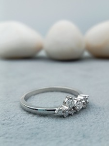 Fine Jewelry 10K <b>Solid</b> Yellow Gold Heart and Round STONE Diamond Engagement Ring 2.5 CT White Moissanite Wedding Set Ring - Product Image 3