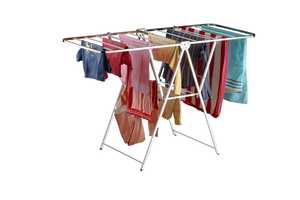 Séchoir à linge pliable haut de gamme, organisateur de linge réglable, support de suspension portable pour la maison, le balcon et la salle de bain - Product Image 3