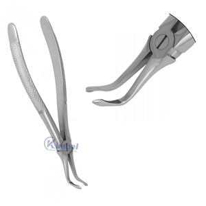 Pince de chirurgie buccale dentaire série Premium Source d'alimentation manuelle spéciale pour la forme anglaise inférieure à préhension profonde - Product Image 1