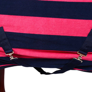 Couvertures d'hiver imperméables en polaire de haute qualité pour chevaux, doublées de tissu, pour l'extérieur et la protection en écurie, vente en gros personnalisée - Product Image 3