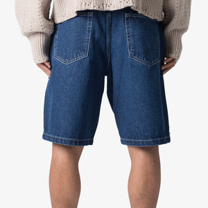 Pantalones Cortos de Mezclilla Casuales para Hombre, Estilo Vintage, Holgados, de Verano, Color Negro, a la Moda, Venta al Por Mayor - Product Image 6