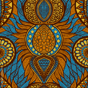 Stylish African Ankara Wax Print Cotton Fabric for Sewing Clothing Crafts and Fashion by Hitjem Export Island Supplier - Product Image 3