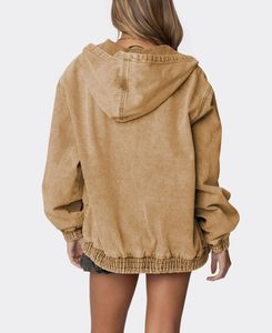 Sudadera con Capucha de Forro Polar Premium para Mujer, Ropa Deportiva de Lujo, Sudadera Oversize de Felpa Francesa, Sudadera Holgada - Product Image 2