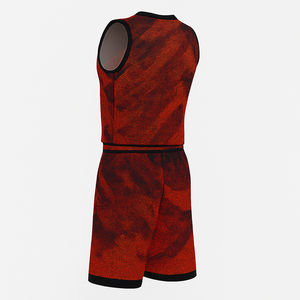 Uniformes de Baloncesto Personalizados al por Mayor, Transpirables, de Poliéster, con Impresión de Nombre y Número, de Alta Calidad para Clubes, Escuelas y Ligas - Product Image 3