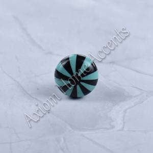 Perillas de cerámica florales modernas de Axiom Home Accents para dormitorio, armario, cocina y cajones para uso en exteriores - Product Image 5