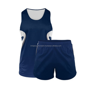 Uniforme de Atletismo Personalizado Unisex, Impreso, Transpirable, 100% Poliéster, Ropa de Entrenamiento de Verano, Ropa de Equipo - Product Image 1