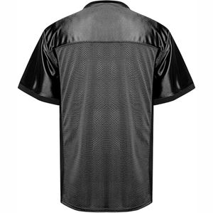 เสื้อรักบี้แบบซับลิเมชั่นเต็มตัวสำหรับทุกเพศ พิมพ์ชื่อทีมตามสั่ง ผลิตจากโพลีเอสเตอร์ 100% ระบายอากาศได้ดี แขนสั้น สำหรับรักบี้ลีก - Product Image 2