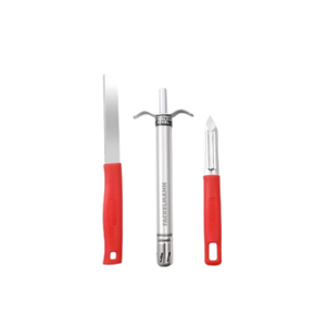 Encendedor de Gas Multiusos para Cocina y Juego de Herramientas de Cocina que Incluye Cuchillo Utilitario Afilado, Pelador de Frutas y Rallador Manual de Verduras - Product Image 2