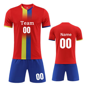 Tenues de sport d'été très demandées : ensembles maillots et shorts de football personnalisés pour clubs et tournois, entièrement sublimés - Product Image 5