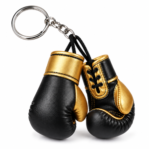 Porte-clés de boxe personnalisé, mini-gant de boxe, cadeau sportif pour la gym et le fitness, accessoire promotionnel, porte-clés personnalisé - Product Image 1
