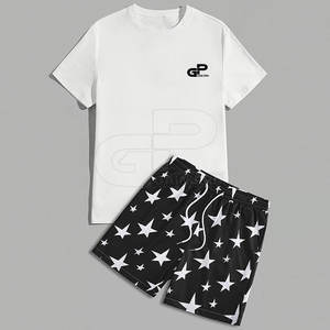 ชุดกางเกงขาสั้นออกกำลังกายน้ำหนักเบาสำหรับผู้ชาย ระบายอากาศได้ดี สวมใส่สบาย ยืดหยุ่นได้ เหมาะสำหรับการฝึกซ้อมในยิม การวิ่ง หรือการใช้งานแบบลำลองในฤดูร้อน - Product Image 2