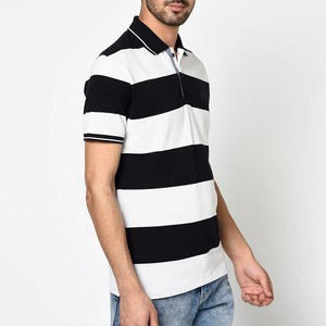 Polo T-shirt Homme 2025 Coupe Slim Décontracté Quotidien en Tissu Extensible Doux avec Col Élégant Respirant Motif Uni - Product Image 3
