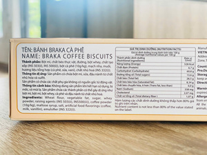 Essence de café 100% Robusta - Biscuits au café Braka 360g, Snacks vietnamiens, Faible teneur en sel et en matières grasses, Service ODM, OEM et d'échantillonnage - Product Image 5