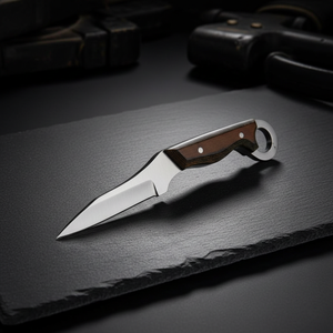 Couteau artisanal haut de gamme classique multifonctionnel à pointe tombante en acier inoxydable de 7,5 pouces avec manche en Micarta véritable, personnalisable - Product Image 2