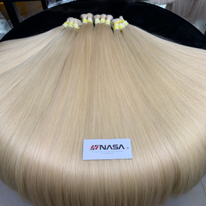 2025 cabello humano virgen vietnamita a granel Super doble dibujado Color platino precio de fábrica Envío Mundial - Product Image 2