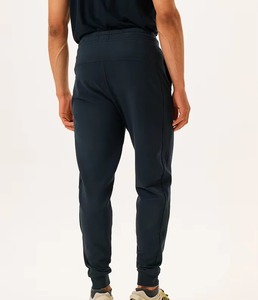 Pantalon de survêtement homme en toile, taille mi-haute, coupe large, léger, foncé, pour le sport et le fitness, idéal pour la gym et le jogging - Product Image 3