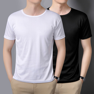 เสื้อยืดแห้งเร็วราคาโรงงานบังกลาเทศจีน เสื้อยืดตาข่ายโพลีเอสเตอร์ผู้ชาย เสื้อยืดผ้าไหมน้ำแข็ง เสื้อยืดระบายอากาศ เสื้อยืดซับเหงื่อ - Product Image 1
