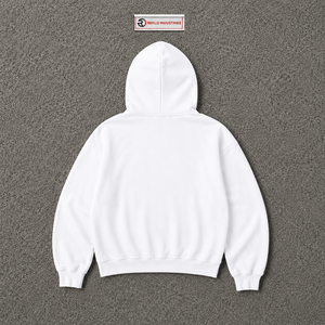 <b>White</b> Oversized Zip Up <b>Hoodie</b> Red Graphic Print Unisex Streetwear Fashion Full Zipper Hooded Sweatshirt For Men <b>Women</b> Casual Fit - Product Image 6