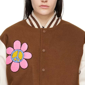 Veste pour femme, vestes varsity pour femmes et filles, logo personnalisé, couleurs, tailles, broderie, impression, vestes pour femmes en ligne, logo personnalisé - Product Image 3