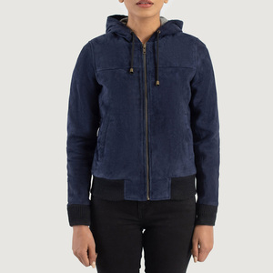Women's Premium Varsity <b>Jacket</b> Zipper Soft Fabric Custom Made Comfortable Fit Breathable Premium Finish Quality Stitching Soft - Product Image 5