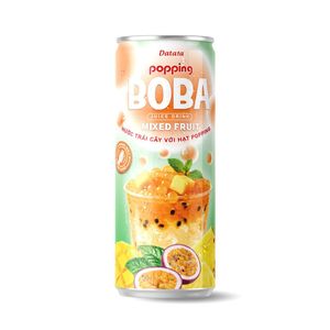 <b>Soft</b> <b>Drinks</b> Brand 330ML Canned & Bottle Popping Boba Vietnam Fruit Blueberry Puree Flavored Juice ISO BRCGS Certified - Product Image 6