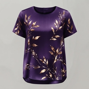 Nouveaux T-shirts décontractés pour femmes, personnalisables, de haute qualité, 190 g, été, confortables et doux, vente en gros à prix réduit - Product Image 3